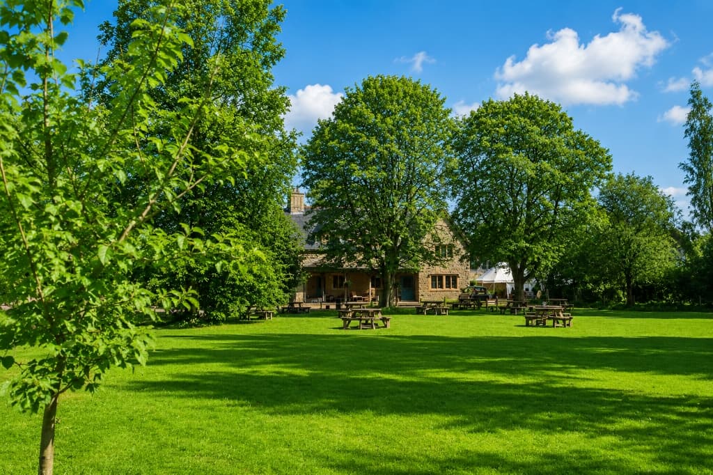 The village green at Ashton — where it all began